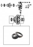 ROLLER BEARING <br> Cone Differencial