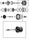 DRUM & INPUT SHAFT <br> E Clutch