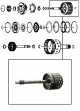 DRUM & INPUT SHAFT <br> E Clutch