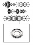 HEAVY DUTY PISTON <br> 1-2-3-4 Clutch