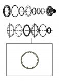 FRICTION PLATE <br> A Clutch