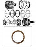 FRICTION PLATE <br> D Clutch