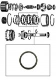 1-SIDED FRICTION PLATE <br> 48RE