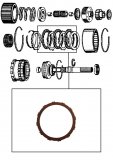 1-SIDED FRICTION PLATE <br> 48RE