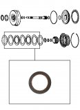 FRICTION PLATE <br> A Clutch