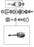 INPUT DRUM <br> Overrun - Forward - 3-4 Clutch