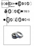 ROLLER BEARING <br> Front Main Shaft