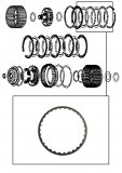 FRICTION PLATE <br> Reverse Clutch