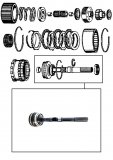 OUTPUT SHAFT <br> A500/A518 & 4WD Type