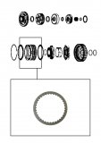 FRICTION PLATE <br> Low Clutch