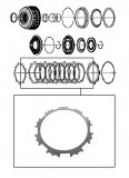 STEEL PLATE <br> 1-2-3-4 Clutch