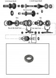 ROLLER BEARING <br> Lower Shaft <br> Rear