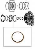 FRICTION PLATE <br> Low & Reverse