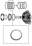 FRICTION PLATE <br> Low & Reverse