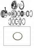 FRICTION PLATE <br> K2 Clutch