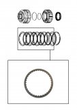 FRICTION PLATE <br> C3 Clutch