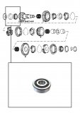 ROLLER BEARING <br> Primary Shaft