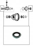 METAL CLAD SEAL <br> Right & Left Axle