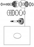 INNER O-RING <br> A Clutch Piston