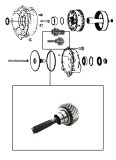 OUTPUT SHAFT <br> Gear