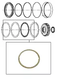 FRICTION PLATE <br> B Clutch