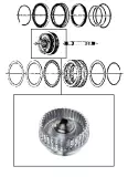 CLUTCH DRUM <br> 3-5-Reverse & 4-5-6