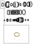 THRUST WASHER <br> 2nd Clutch Drum <br> 1984-up