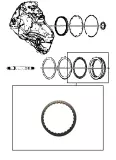 FRICTION PLATE <br>2-6 Clutch