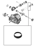 RUBBER SEAL <br> Frond Axle Tube