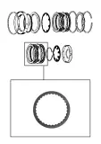 FRICTION PLATE <br> Low & Reverse Clutch