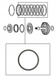 FRICTION PLATE <br>  C2 Clutch