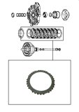 FRICTION PLATE<br>Forward Clutch