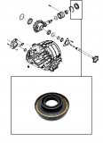 METAL CLAD SEAL<br> Pinion Shaft Back-Back