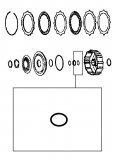 INPUT SHAFT O-RING <br> A Clutch