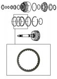 FRICTION PLATE <br> A Clutch