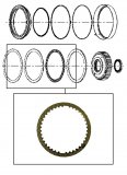 FRICTION PLATE <br> B Clutch