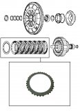 FRICTION PLATE<br>Forward Clutch