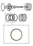 FRICTION PLATE <br> Input Clutch