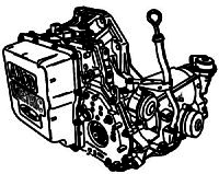 AXODE, AX4S<br>4-Speed Automatic Transmission<br>FWD, Hydraulic & Eletronic Control<br>Manufacturer: Ford 1992-2007