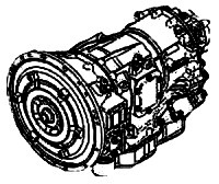 LT1000, LT2000, M74<br>5-Speed Automatic Transmission<br>RWD, Eletronic Control<br>Manufacturer: Allison 1999-2005